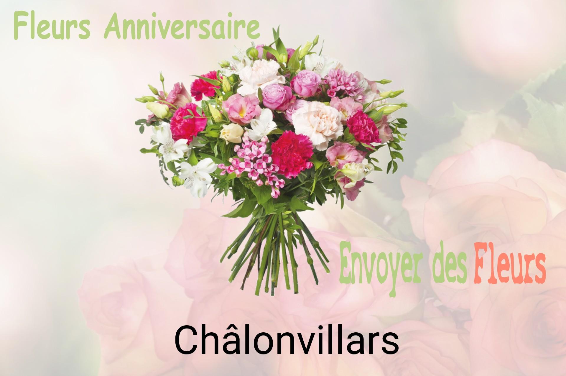 Bouquet de fleurs d’anniversaire livré à Châlonvillars