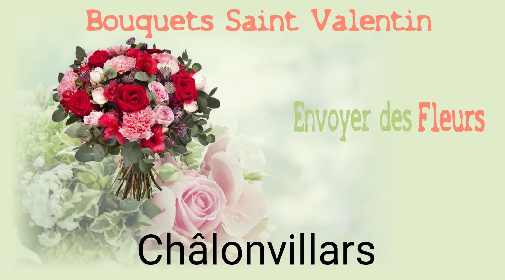 Roses de Saint-Valentin livrées à Châlonvillars